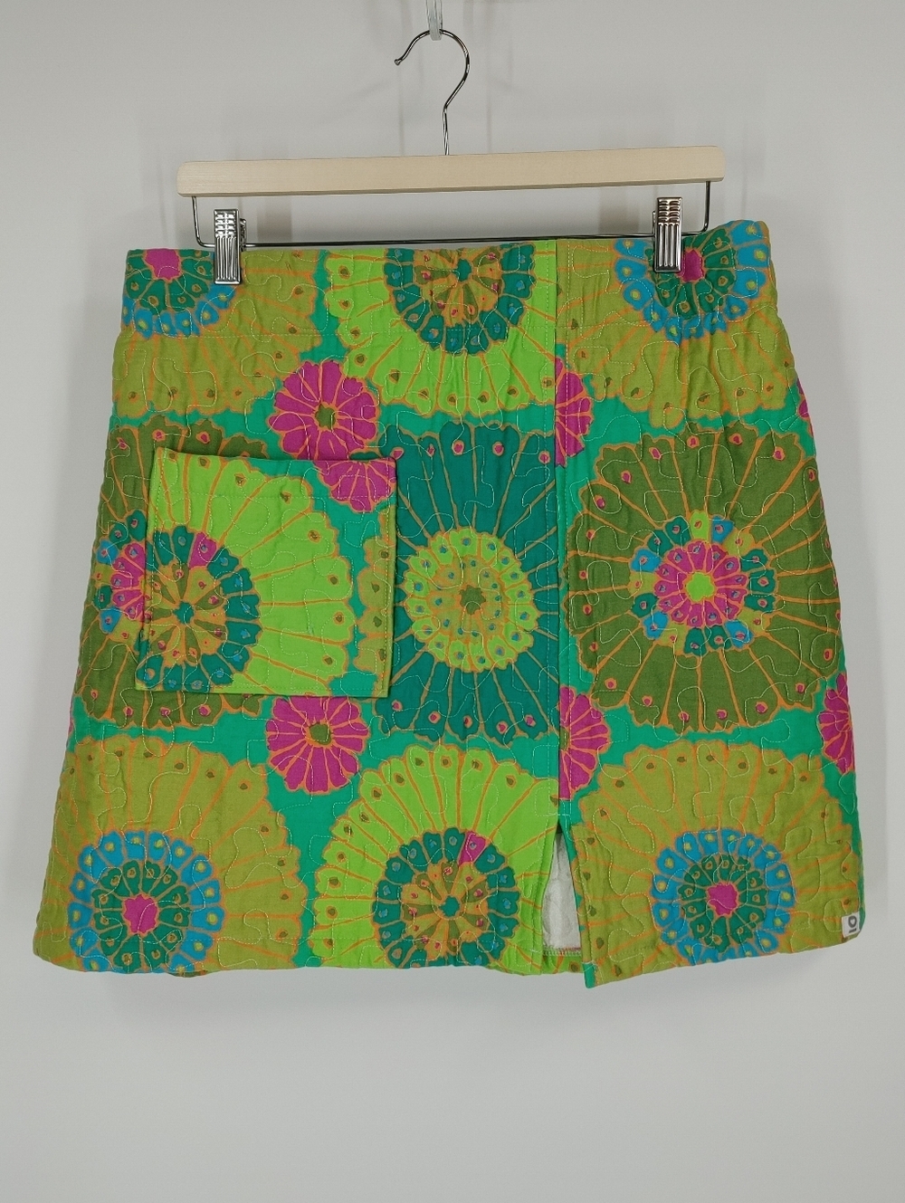Worth Repurposed Quilt Skirt